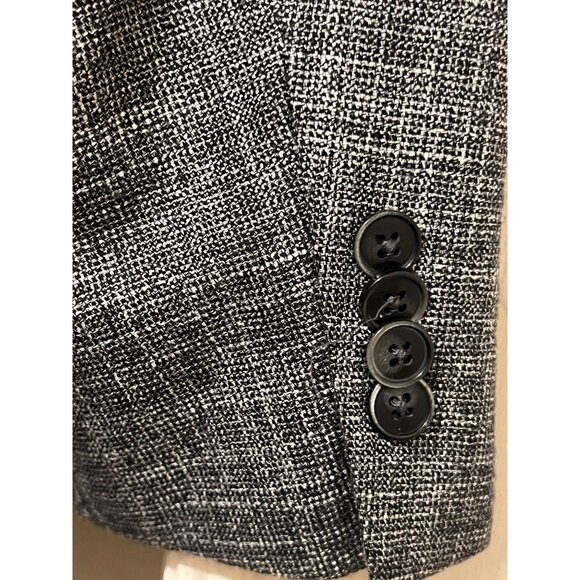 Jack Victor Men's Gray Plaid Wool Bamboo Blazer Sport Coat Size 42R - Picture 9 of 16
